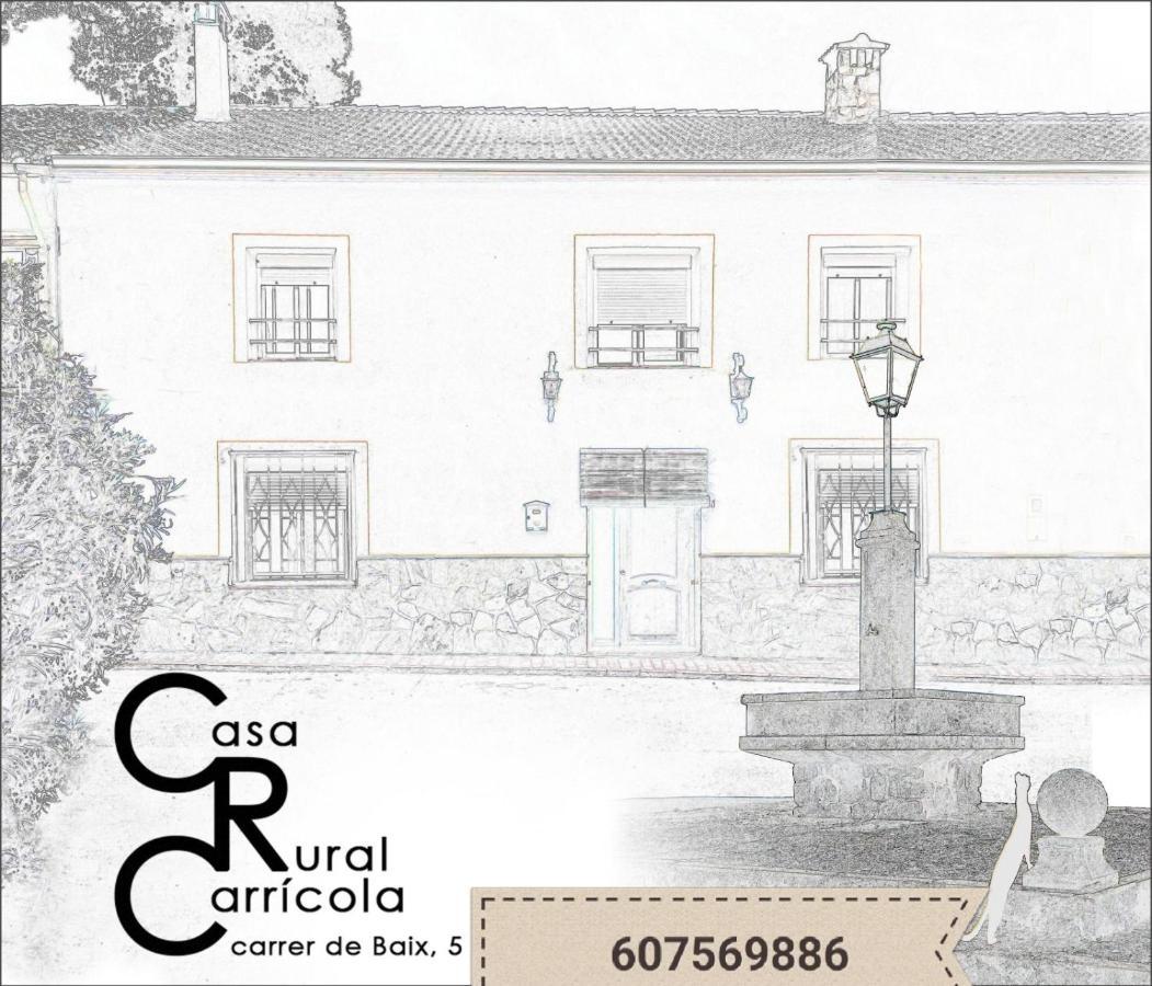 Casa Rural Carricola Ngoại thất bức ảnh